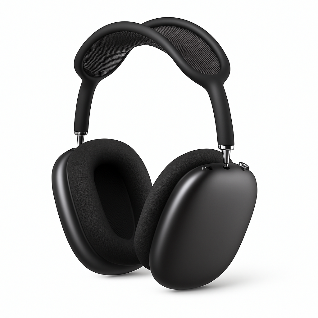 Premium Space Grey Wireless Over-Ear Headphones