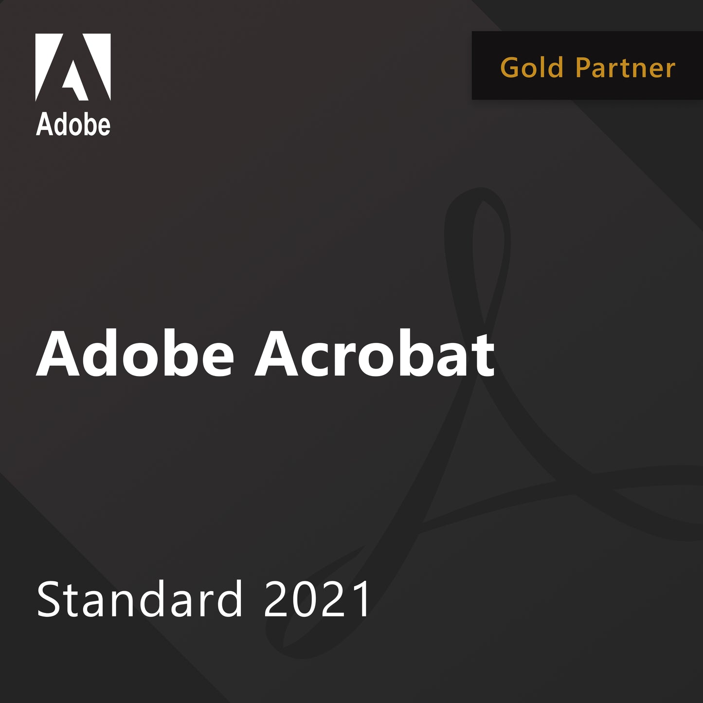 Adobe Acrobat Standard 2021 for Windows (non-subscription)
