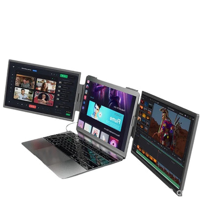 Dual-Screen 14-Inch Portable Monitor Laptop Screen Extender